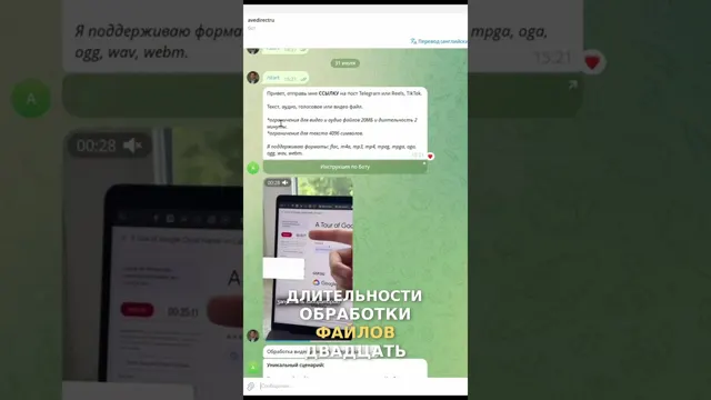 Telegram Бот: Уникальный Сценарий для Шортс и Видео!