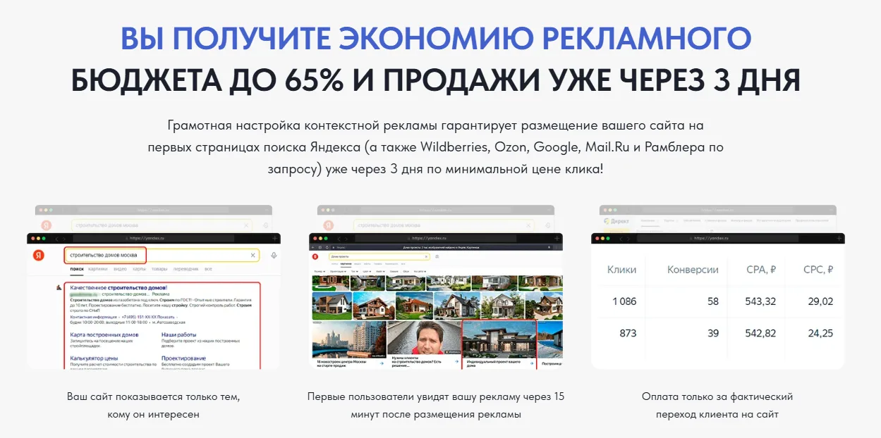 Настройка Яндекс Директ — для директолога или маркетингового агентства: скриншот 2