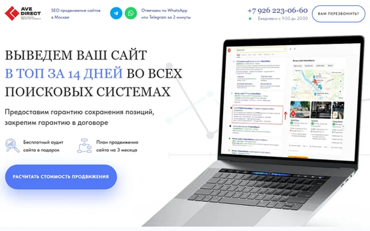 SEO продвижение сайта